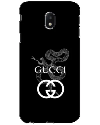 Чехол для Samsung Galaxy J3 2017 (J330FN EU) с картинкой «Gucci — серебряная змея»