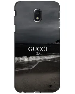 Чехол для Samsung Galaxy J3 2017 (J330FN EU) с картинкой «Gucci — морской прибой»