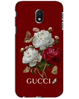 Чехол для Samsung Galaxy J3 2017 (J330FN EU) с картинкой «Gucci —  сад»
