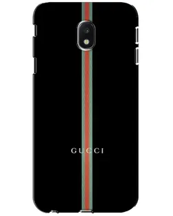 Чехол для Samsung Galaxy J3 2017 (J330FN EU) с картинкой «Gucci — строгая линия»
