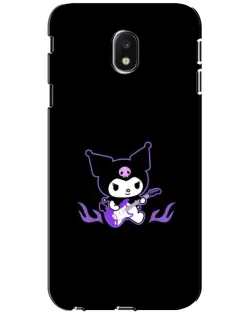 Чехол для Samsung Galaxy J3 2017 (J330FN EU) с картинкой «Электрическая Kuromi»