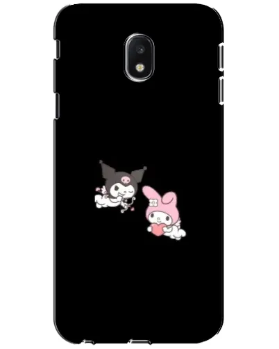 Чехол для Samsung Galaxy J3 2017 (J330FN EU) с картинкой «My Melody и Kuromi»