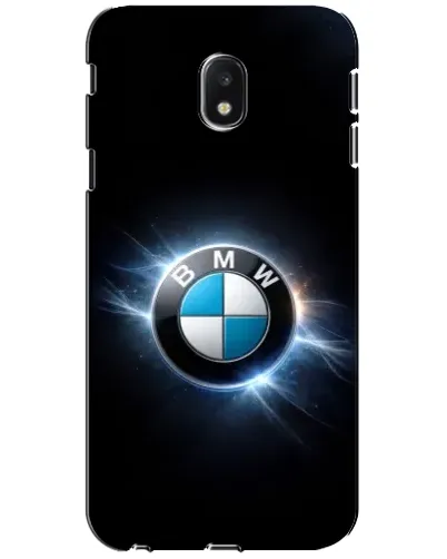 Чехол для Samsung Galaxy J3 2017 (J330FN EU) с картинкой «BMW — неоновое сияние»