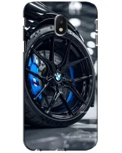 Чехол для Samsung Galaxy J3 2017 (J330FN EU) с картинкой «Колесо BMW вблизи» Чехол для Samsung Galaxy J3 2017 (J330FN EU) с картинкой «Колесо BMW вблизи»