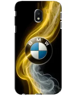 Чехол для Samsung Galaxy J3 2017 (J330FN EU) с картинкой «Золотистый дым BMW» Чехол для Samsung Galaxy J3 2017 (J330FN EU) с картинкой «Золотистый дым BMW»