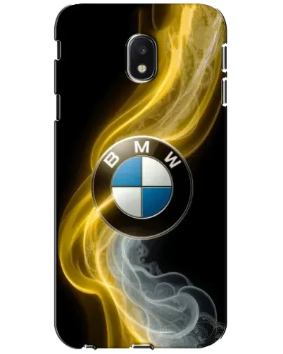 Чехол для Samsung Galaxy J3 2017 (J330FN EU) с картинкой «Золотистый дым BMW»