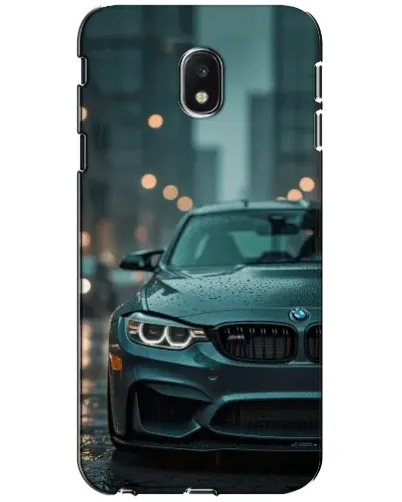 Чехол для Samsung Galaxy J3 2017 (J330FN EU) с картинкой «BMW в огнях города»