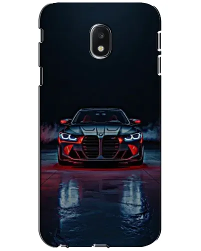 Чехол для Samsung Galaxy J3 2017 (J330FN EU) с картинкой «BMW на мокрой дороге»