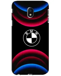 Чехол для Samsung Galaxy J3 2017 (J330FN EU) с картинкой «Логотип BMW и неоновые дуги» Чехол для Samsung Galaxy J3 2017 (J330FN EU) с картинкой «Логотип BMW и неоновые дуги»