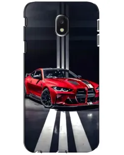 Чехол для Samsung Galaxy J3 2017 (J330FN EU) с картинкой «Красная BMW на дороге» Чехол для Samsung Galaxy J3 2017 (J330FN EU) с картинкой «Красная BMW на дороге»