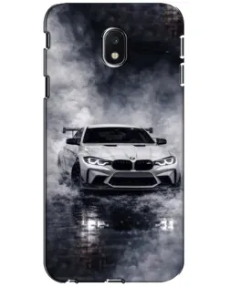 Чехол для Samsung Galaxy J3 2017 (J330FN EU) с картинкой «BMW сквозь туман» Чехол для Samsung Galaxy J3 2017 (J330FN EU) с картинкой «BMW сквозь туман»