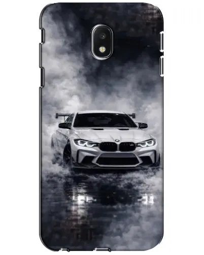 Чехол для Samsung Galaxy J3 2017 (J330FN EU) с картинкой «BMW сквозь туман»