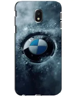 Чехол для Samsung Galaxy J3 2017 (J330FN EU) с картинкой «Логотип BMW — лед» Чехол для Samsung Galaxy J3 2017 (J330FN EU) с картинкой «Логотип BMW — лед»