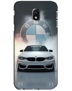 Чехол для Samsung Galaxy J3 2017 (J330FN EU) с картинкой «BMW в белом дыму» Чехол для Samsung Galaxy J3 2017 (J330FN EU) с картинкой «BMW в белом дыму»