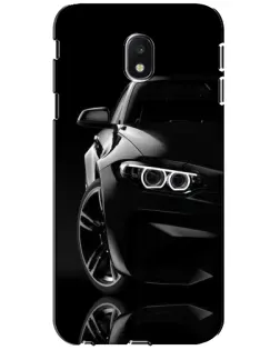 Чехол для Samsung Galaxy J3 2017 (J330FN EU) с картинкой «Черная BMW — профиль» Чехол для Samsung Galaxy J3 2017 (J330FN EU) с картинкой «Черная BMW — профиль»