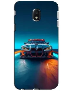 Чехол для Samsung Galaxy J3 2017 (J330FN EU) с картинкой «BMW — огни неона» Чехол для Samsung Galaxy J3 2017 (J330FN EU) с картинкой «BMW — огни неона»