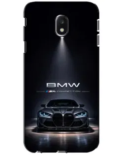Чехол для Samsung Galaxy J3 2017 (J330FN EU) с картинкой «BMW сквозь ночной город» Чехол для Samsung Galaxy J3 2017 (J330FN EU) с картинкой «BMW сквозь ночной город»