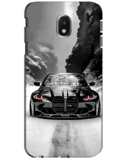 Чехол для Samsung Galaxy J3 2017 (J330FN EU) с картинкой «BMW — акварельный дрифт» Чехол для Samsung Galaxy J3 2017 (J330FN EU) с картинкой «BMW — акварельный дрифт»