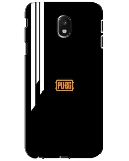 Чехол для Samsung Galaxy J3 2017 (J330FN EU) с картинкой «PUBG — вертикальные линии»