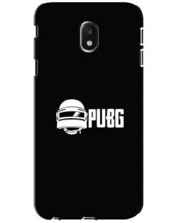 Чехол для Samsung Galaxy J3 2017 (J330FN EU) с картинкой «PUBG — классический лого»