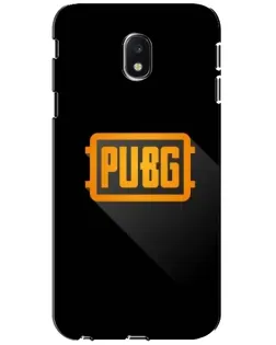 Чехол для Samsung Galaxy J3 2017 (J330FN EU) с картинкой «PUBG — рамка лого»