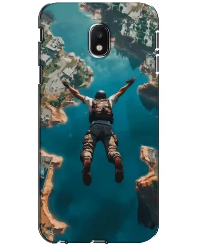 Чехол для Samsung Galaxy J3 2017 (J330FN EU) с картинкой «PUBG — свободное падение» Чехол для Samsung Galaxy J3 2017 (J330FN EU) с картинкой «PUBG — свободное падение»