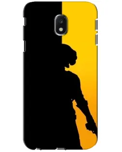 Чехол для Samsung Galaxy J3 2017 (J330FN EU) с картинкой «Тень воина PUBG»