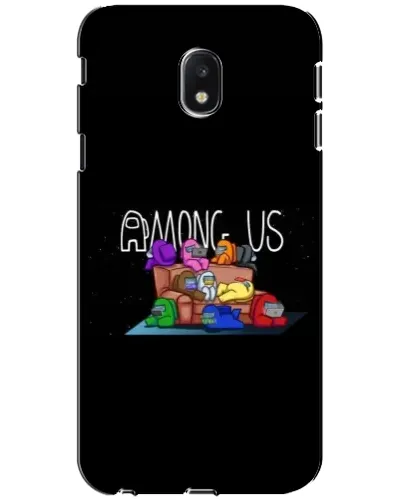 Чехол для Samsung Galaxy J3 2017 (J330FN EU) с картинкой «Логотип Among Us» Чехол для Samsung Galaxy J3 2017 (J330FN EU) с картинкой «Логотип Among Us»