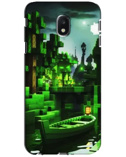 Чехол для Samsung Galaxy J3 2017 (J330FN EU) с картинкой «Minecraft лесной пейзаж» Чехол для Samsung Galaxy J3 2017 (J330FN EU) с картинкой «Minecraft лесной пейзаж»