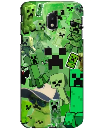 Чехол для Samsung Galaxy J3 2017 (J330FN EU) с картинкой «Криперы Minecraft» Чехол для Samsung Galaxy J3 2017 (J330FN EU) с картинкой «Криперы Minecraft»