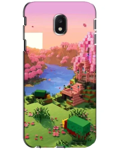 Чехол для Samsung Galaxy J3 2017 (J330FN EU) с картинкой «Розовое дерево Minecraft» Чехол для Samsung Galaxy J3 2017 (J330FN EU) с картинкой «Розовое дерево Minecraft»