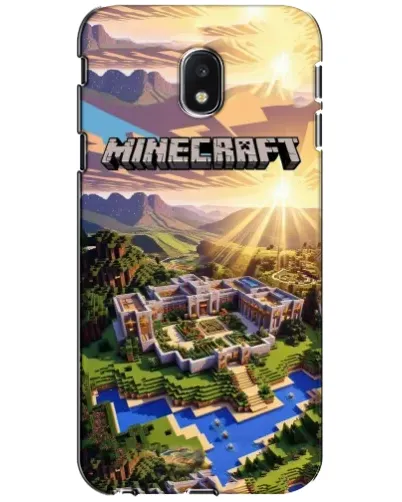 Чехол для Samsung Galaxy J3 2017 (J330FN EU) с картинкой «Minecraft панорама» Чехол для Samsung Galaxy J3 2017 (J330FN EU) с картинкой «Minecraft панорама»