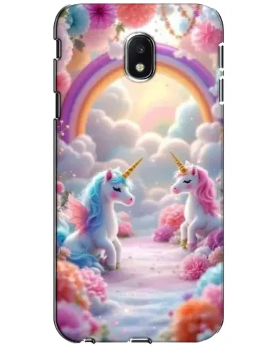 Чехол для Samsung Galaxy J3 2017 (J330FN EU) с картинкой «Радуга и единороги» Чехол для Samsung Galaxy J3 2017 (J330FN EU) с картинкой «Радуга и единороги»