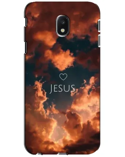 Чехол для Samsung Galaxy J3 2017 (J330FN EU) с картинкой «Сияние Имени Jesus»