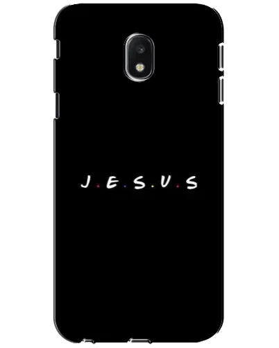 Чехол для Samsung Galaxy J3 2017 (J330FN EU) с картинкой «Точки веры J.E.S.U.S.»