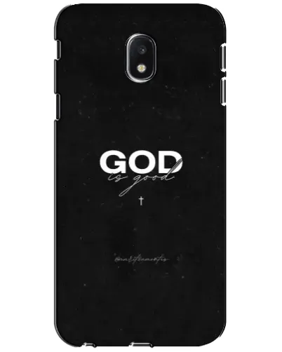 Чехол для Samsung Galaxy J3 2017 (J330FN EU) с картинкой «GOD — Бог над всем»
