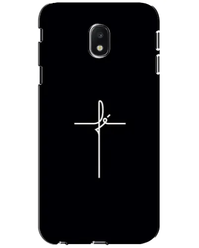 Чехол для Samsung Galaxy J3 2017 (J330FN EU) с картинкой «Тонкий крест» Чехол для Samsung Galaxy J3 2017 (J330FN EU) с картинкой «Тонкий крест»