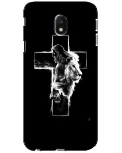 Чехол для Samsung Galaxy J3 2017 (J330FN EU) с картинкой «Сияющий крест Jesus» Чехол для Samsung Galaxy J3 2017 (J330FN EU) с картинкой «Сияющий крест Jesus»