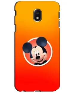 Чехол для Samsung Galaxy J3 2017 (J330FN EU) с картинкой «Mickey в круге»