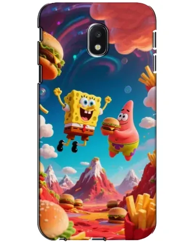Чехол для Samsung Galaxy J3 2017 (J330FN EU) с картинкой «Космический фастфуд» Чехол для Samsung Galaxy J3 2017 (J330FN EU) с картинкой «Космический фастфуд»