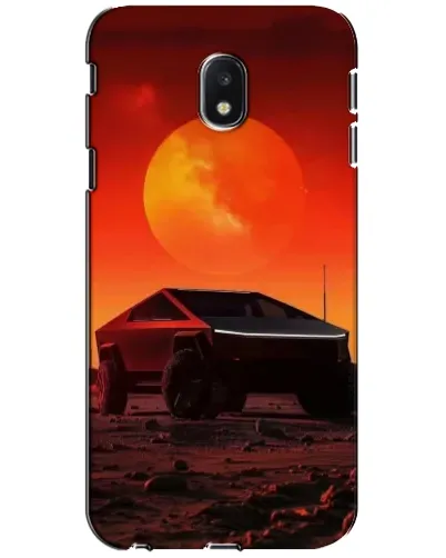 Чехол для Samsung Galaxy J3 2017 (J330FN EU) с картинкой «Cybertruck на Марсе» Чехол для Samsung Galaxy J3 2017 (J330FN EU) с картинкой «Cybertruck на Марсе»