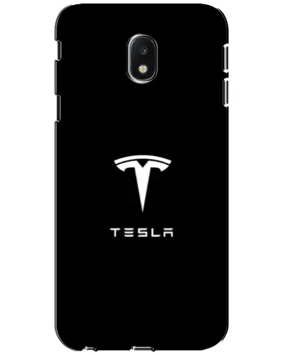 Чехол для Samsung Galaxy J3 2017 (J330FN EU) с картинкой «Tesla White Logo» Чехол для Samsung Galaxy J3 2017 (J330FN EU) с картинкой «Tesla White Logo»