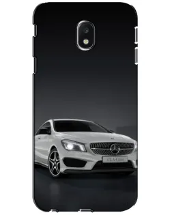 Чехол для Samsung Galaxy J3 2017 (J330FN EU) с картинкой «Mercedes AMG GT Silver»