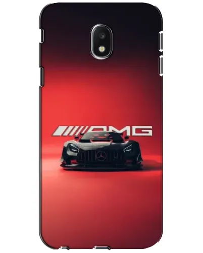 Чехол для Samsung Galaxy J3 2017 (J330FN EU) с картинкой «Mercedes AMG — красная линия»