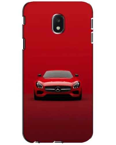 Чехол для Samsung Galaxy J3 2017 (J330FN EU) с картинкой «Красный Mercedes AMG»