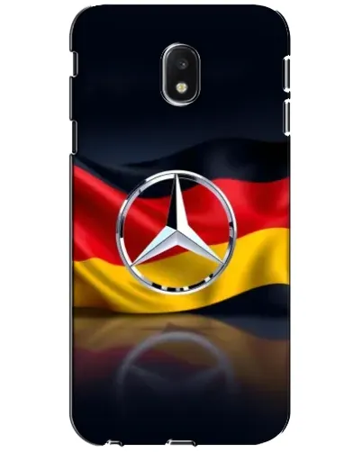 Чехол для Samsung Galaxy J3 2017 (J330FN EU) с картинкой «Mercedes — флаг Германии»