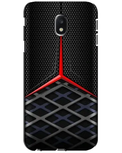 Чехол для Samsung Galaxy J3 2017 (J330FN EU) с картинкой «Mercedes Carbon Grid»