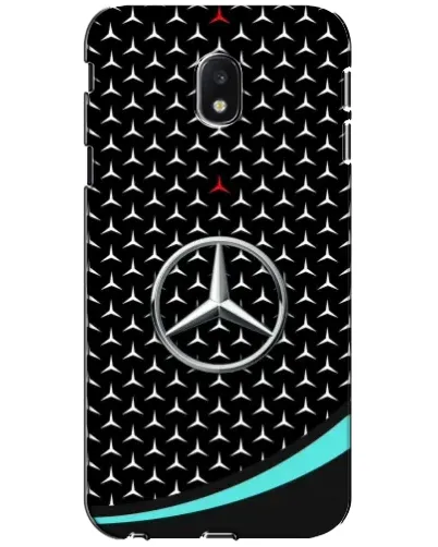 Чехол для Samsung Galaxy J3 2017 (J330FN EU) с картинкой «Mercedes — бирюзовый акцент»