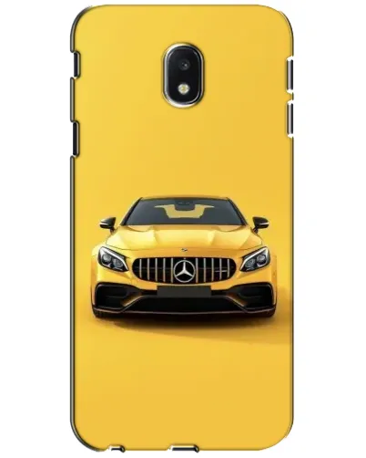 Чехол для Samsung Galaxy J3 2017 (J330FN EU) с картинкой «Желтый Mercedes GT»