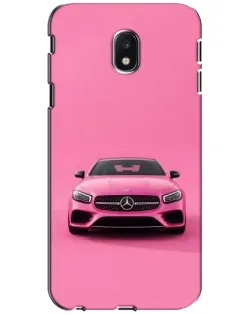 Чехол для Samsung Galaxy J3 2017 (J330FN EU) с картинкой «Розовый Mercedes AMG» Чехол для Samsung Galaxy J3 2017 (J330FN EU) с картинкой «Розовый Mercedes AMG»